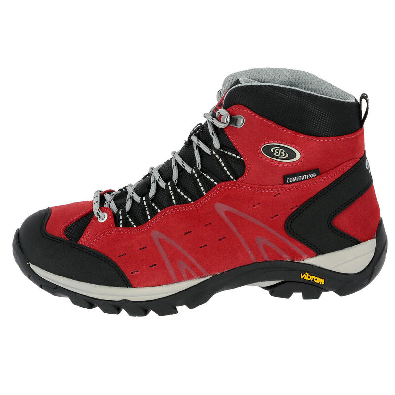 Chaussure de randonnée Rouge waterproof Femmes Mount Bona High