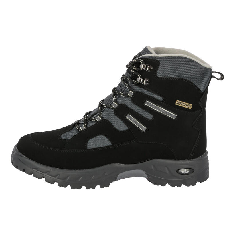 Chaussure d'hiver Noir waterproof Hommes Flake