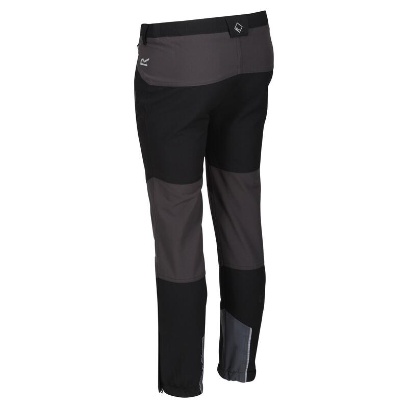 Pantalon TECH MOUNTAIN Enfant (Noir / Cendre)