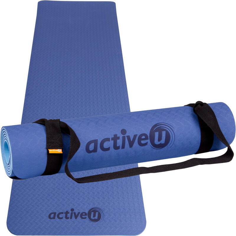 Mata do jogi Activeu Premium TPE Blue