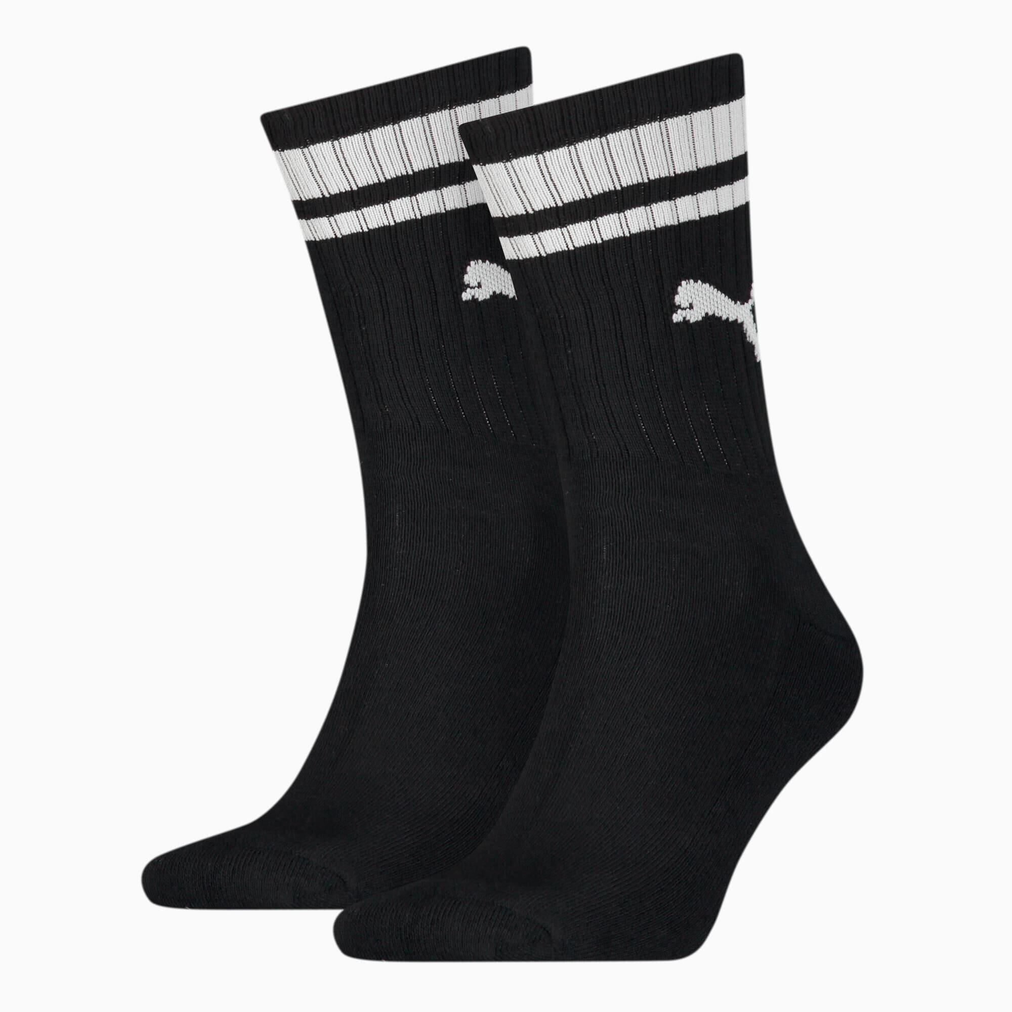 PUMA Puma Crew Heritage Stripe Sock (2 Pair)