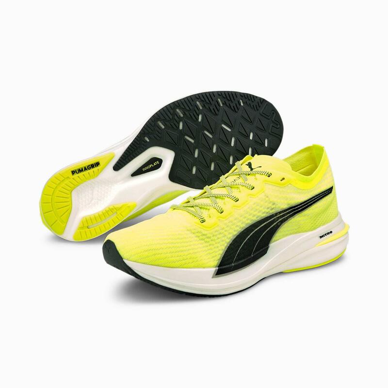 Zapatillas Puma Deviate Nitro, Amarillo, Hombre