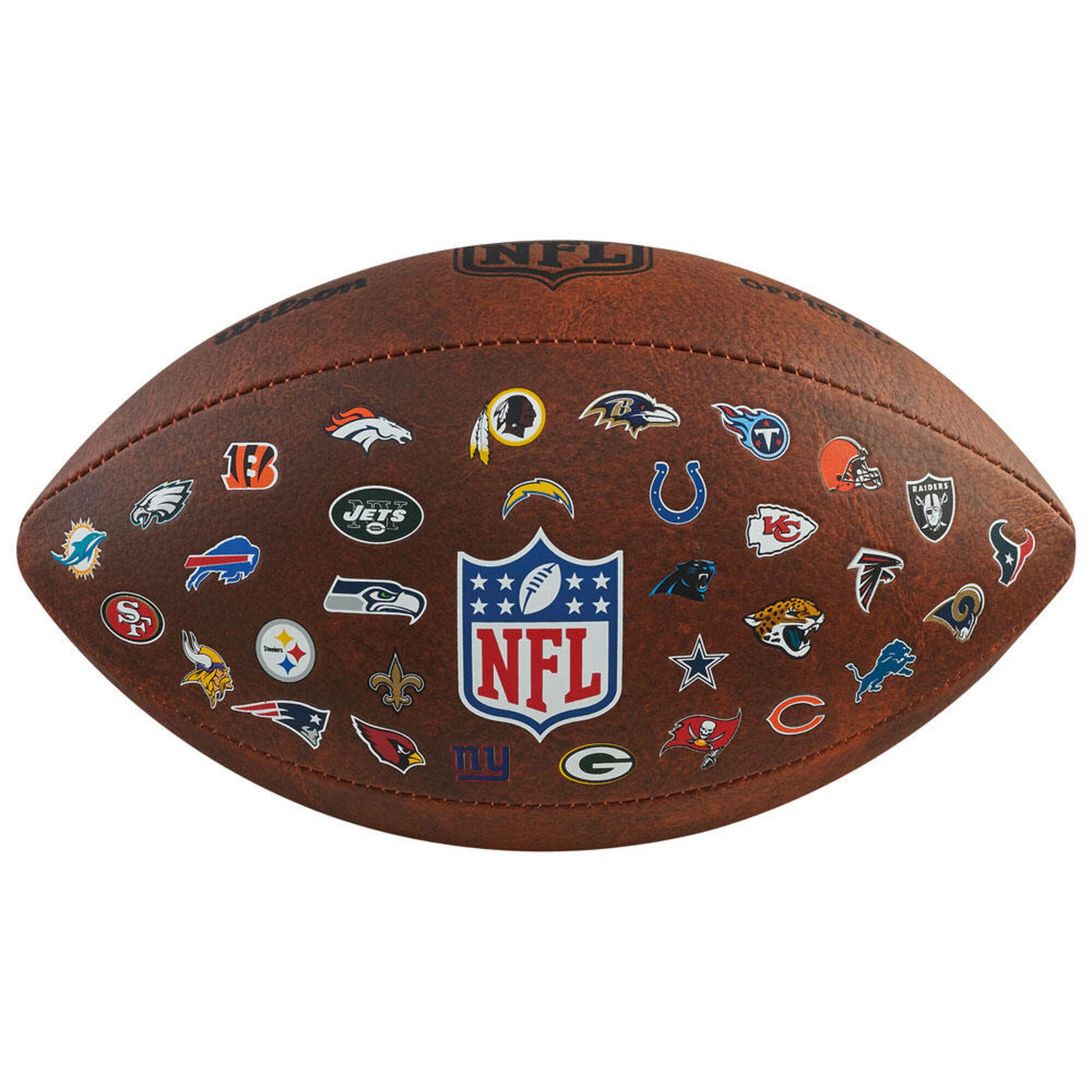 Wilson NFL 32 Team Logo American Football 1/4