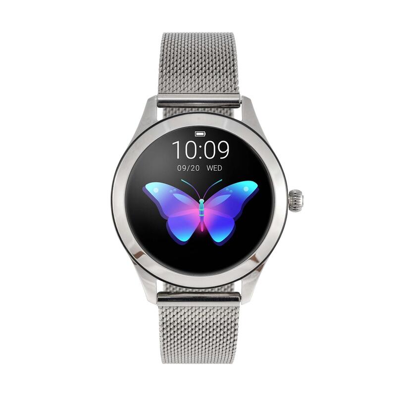 WKW10 Sport-Smartwatch für Damen in Silber