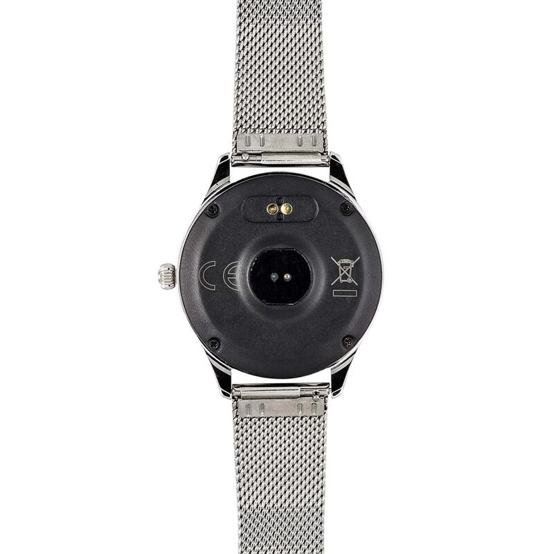 Relógio Smartwatch desportivo para mulher WKW10 prateado