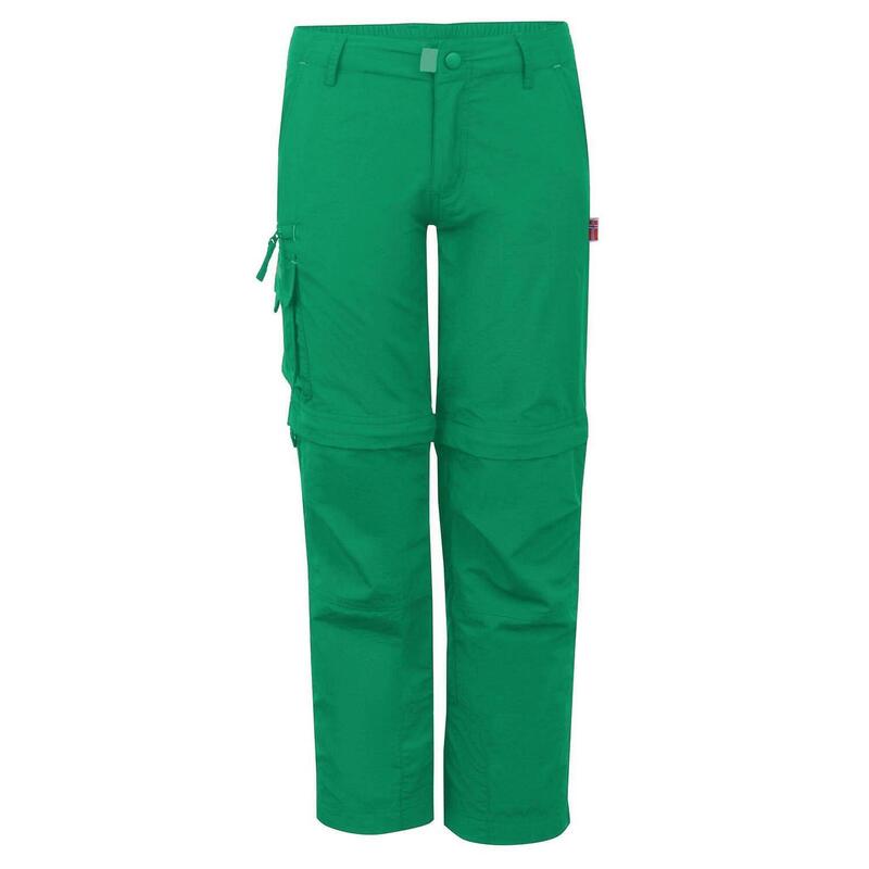 Pantalon de trekking pour enfants Oppland Slim Fit vert poivre