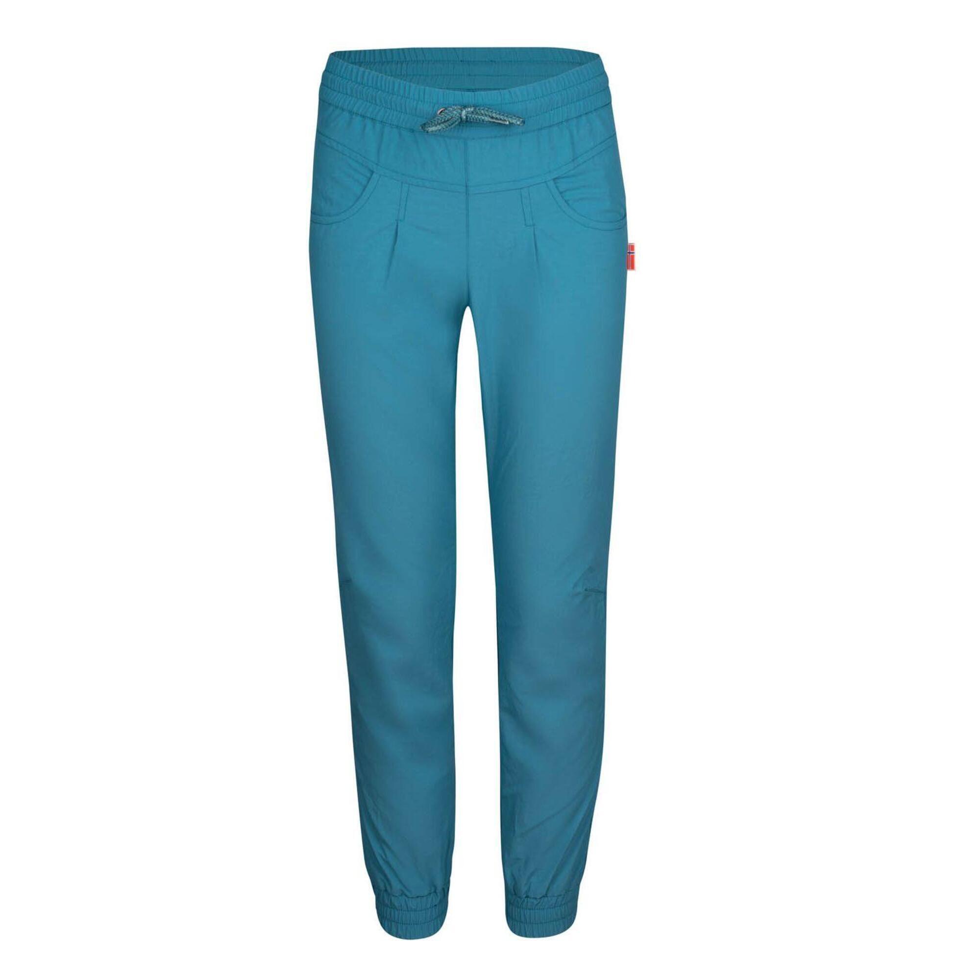 Pantaloni funzionali Oslo per bambina Teal-Verde