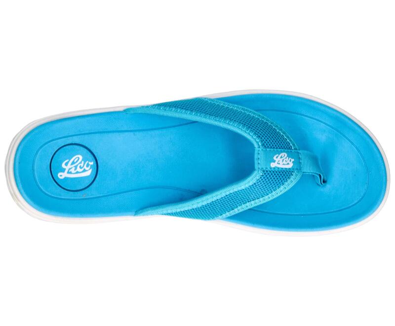 Sandale de bain turquoise Femmes Linosa