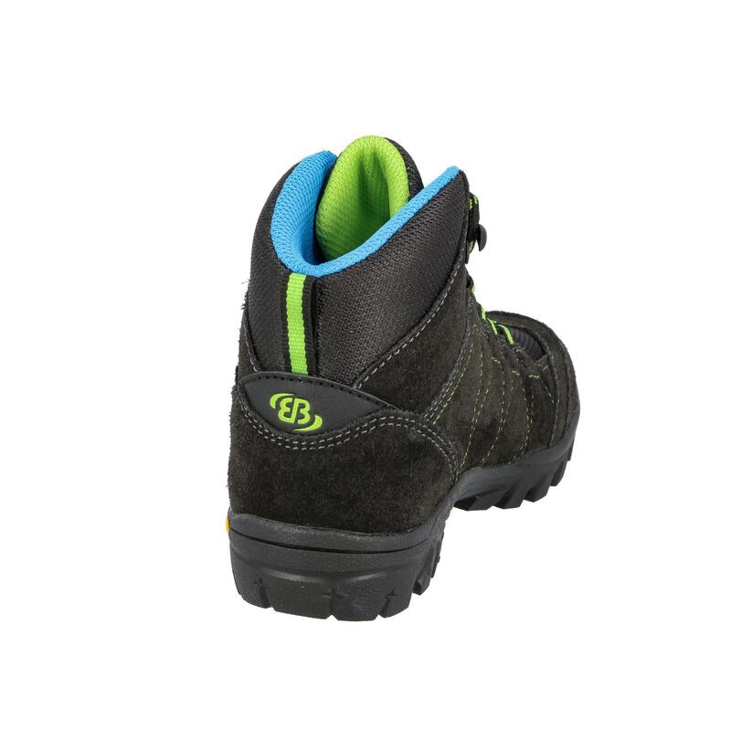 Scarpone da trekking grigio impermeabile ragazzi outdoor Bergen High