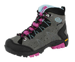 Chaussure de randonnée Gris waterproof Filles Mount Bona High Kids