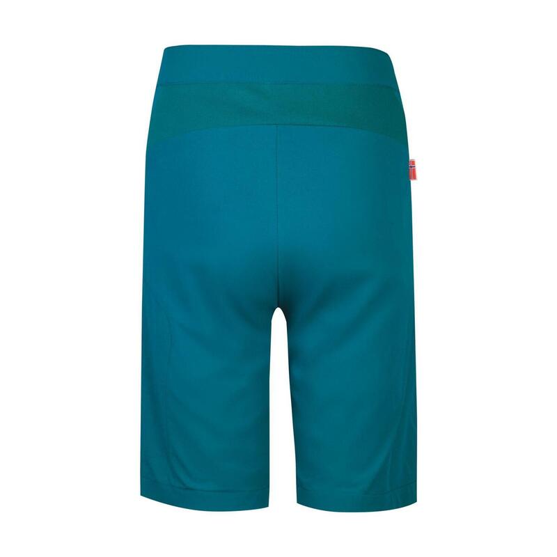 Pantalon vélo enfant Skaland bleu pétrole