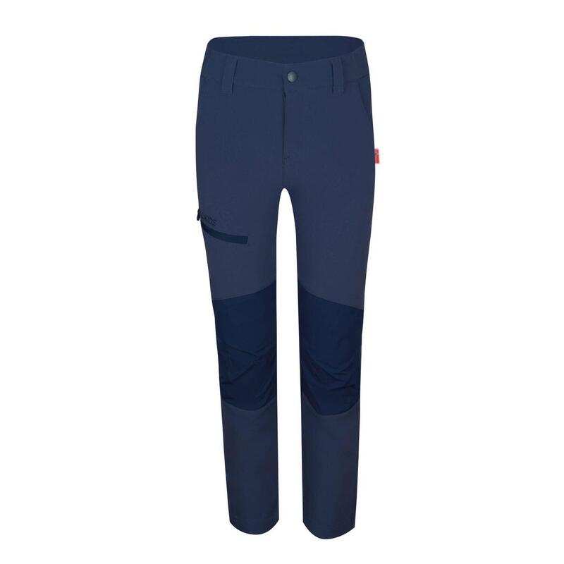 Pantalon softshell pour enfants LYSEFJORD XT bleu mystique