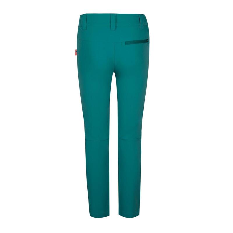 Pantalon softshell pour enfants LYSEFJORD XT teal-green