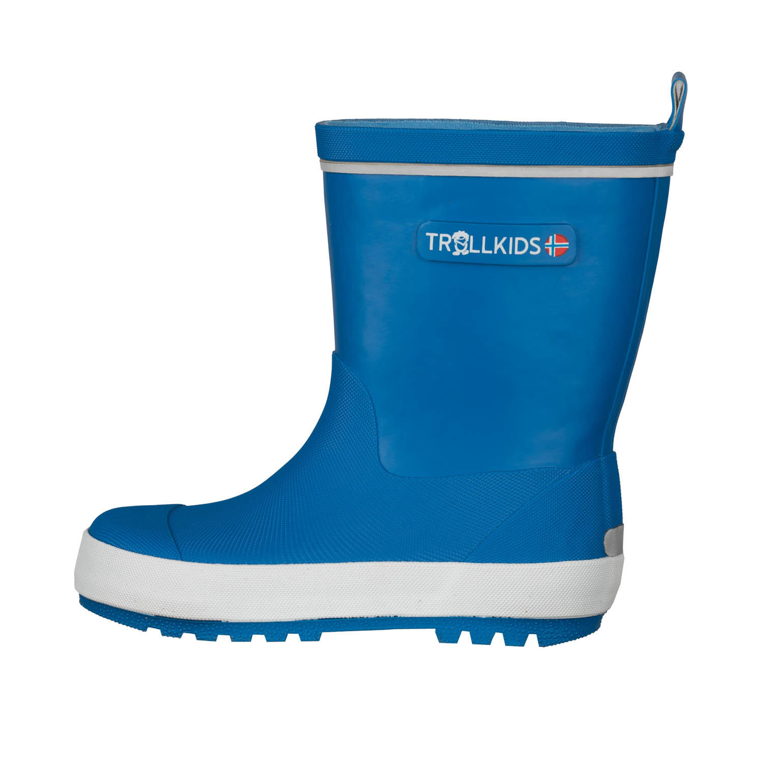 Children's rubber boots Lysefjord bright blue