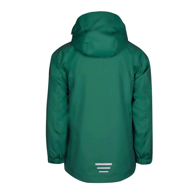 Veste fonctionnelle 3 en 1 Myrdal PRO pour enfants Vert poivre/bleu marine