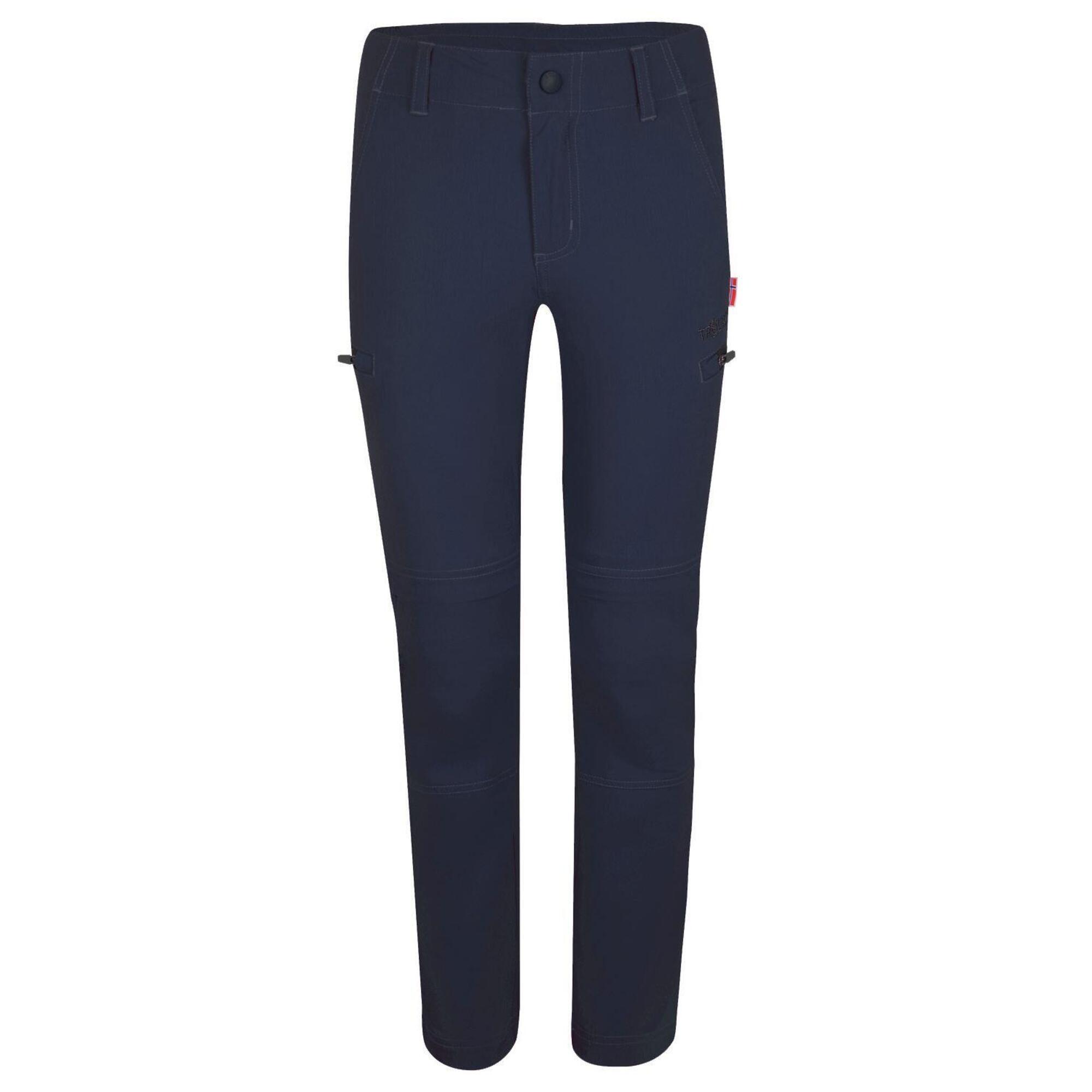 Pantaloni da trekking Kjerag da bambino Zip Off blu navy