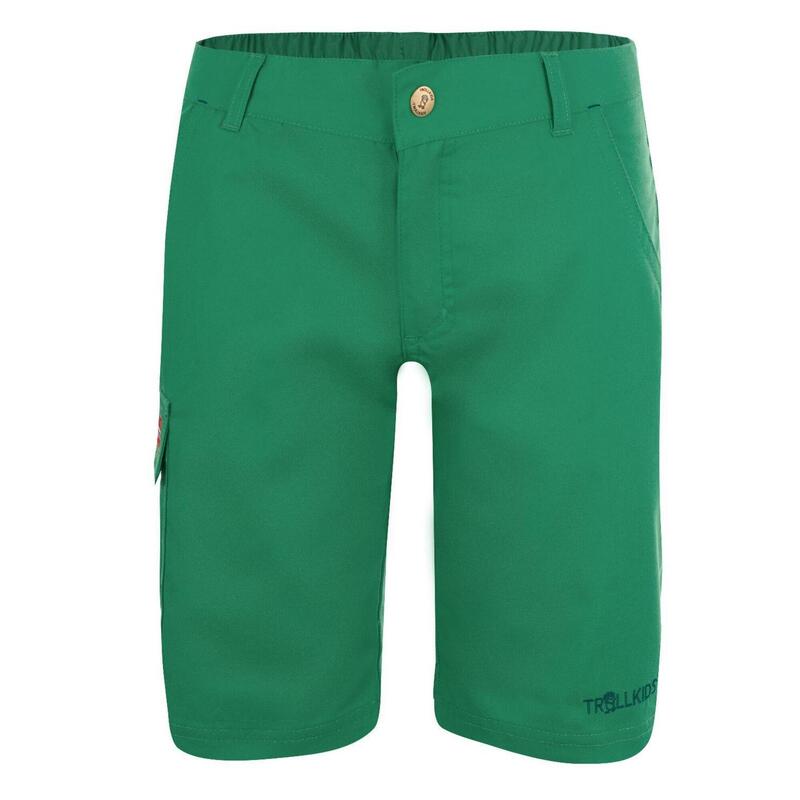 Short de trekking pour enfants Sandefjord XT vert poivre