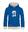 Kinder Hoodie Troll Leuchtendes Blau/wolkig grau