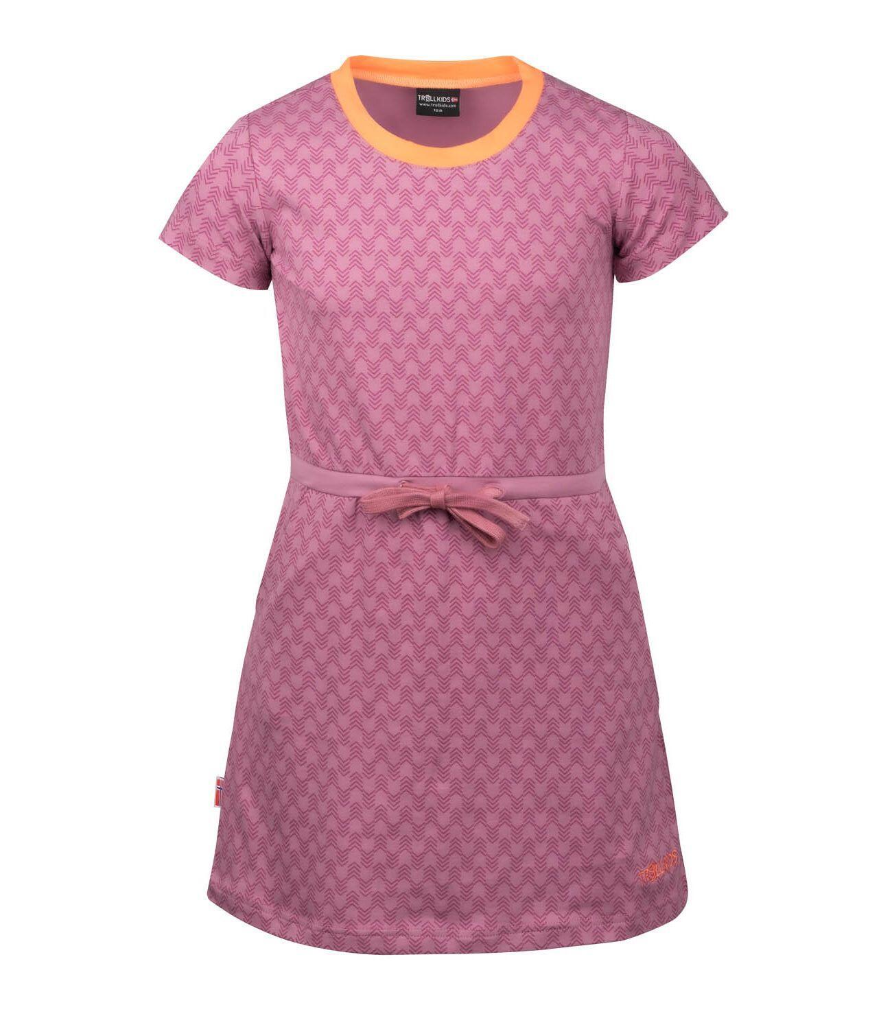 Noresund orchid/peach sweater dress for girls