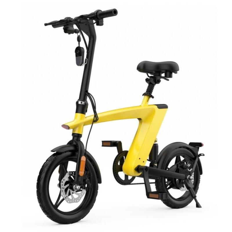 Bicicletă electrică H1 Flying Fish galben