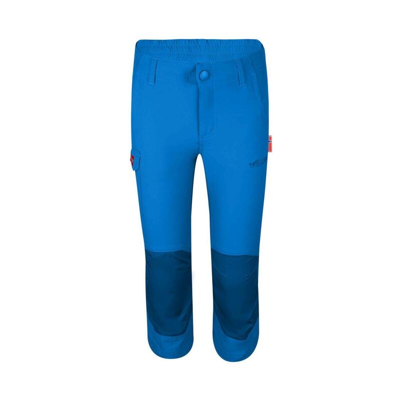 Kinder Trekkinghose Hammerfest 3/4 Leuchtendes Blau