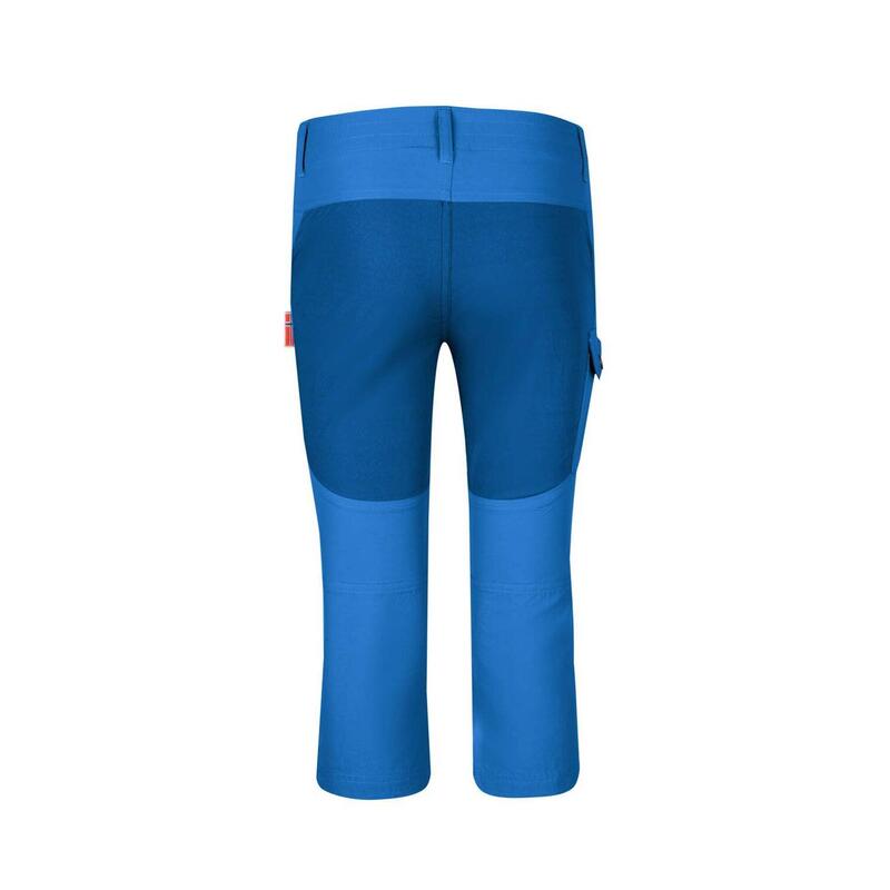 Kinder Trekkinghose Hammerfest 3/4 Leuchtendes Blau