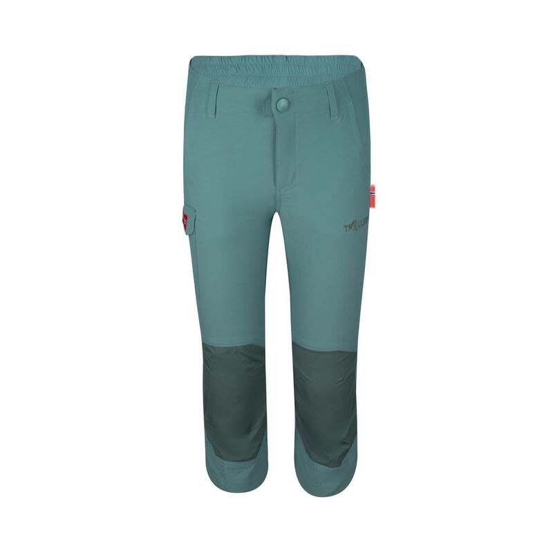 Pantalon de trekking enfant Hammerfest 3/4 Vert Glacier