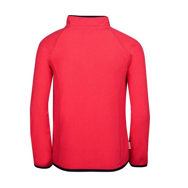 Veste polaire fille Noresund rouge corail