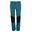 Pantalon Soft Shell pour enfants Lysefjord Teal-Vert