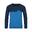 Kinder Longsleeve Bergen Marineblau / Mittelblau