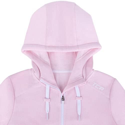 Women's Revolution Tech Hoodie with Zip Pockets - Pink Marl 3/5