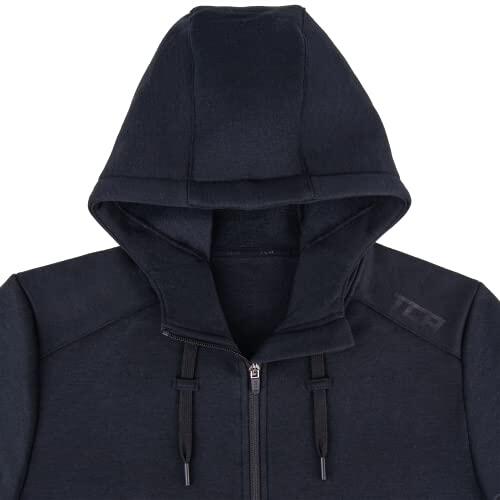 Women's Revolution Tech Hoodie with Zip Pockets - Black Marl 3/5