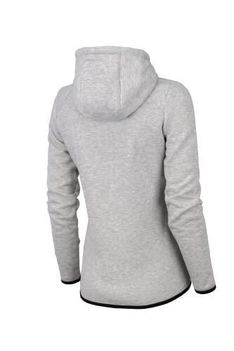 Women's Revolution Tech Hoodie with Zip Pockets - Quiet Shade Marl 2/5