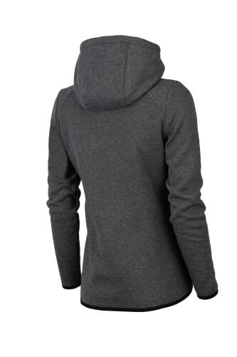 Women's Revolution Tech Hoodie with Zip Pockets - Asphalt Marl 2/5