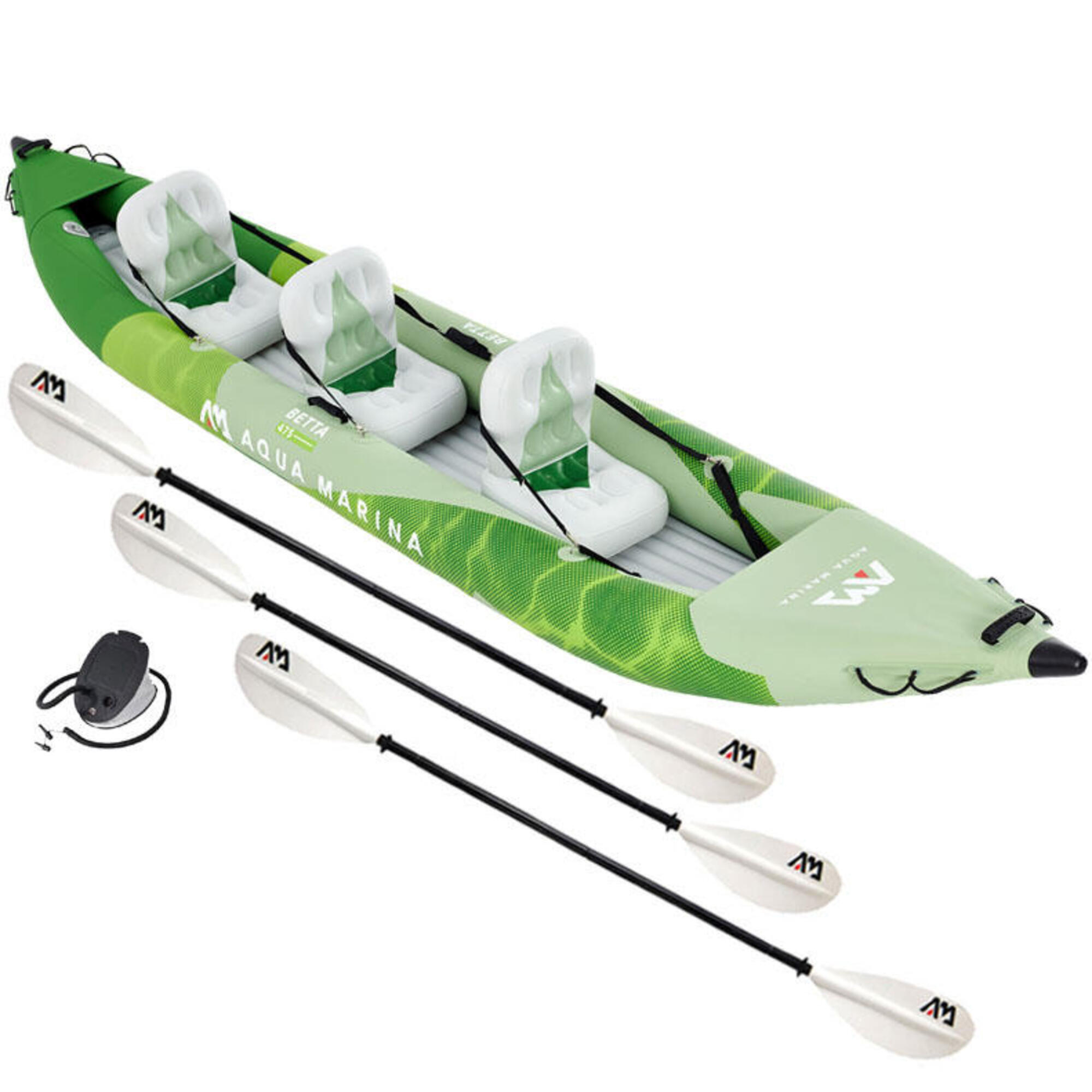 2023 Aqua Marina Caliber-398 Angling Inflatable Kayak (Both 1 or 2