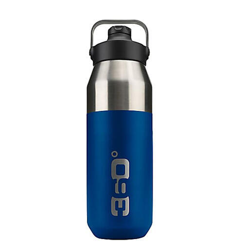 Vacuum Insulated Stainless Wide Mouth Water bottle - 750ml Denim