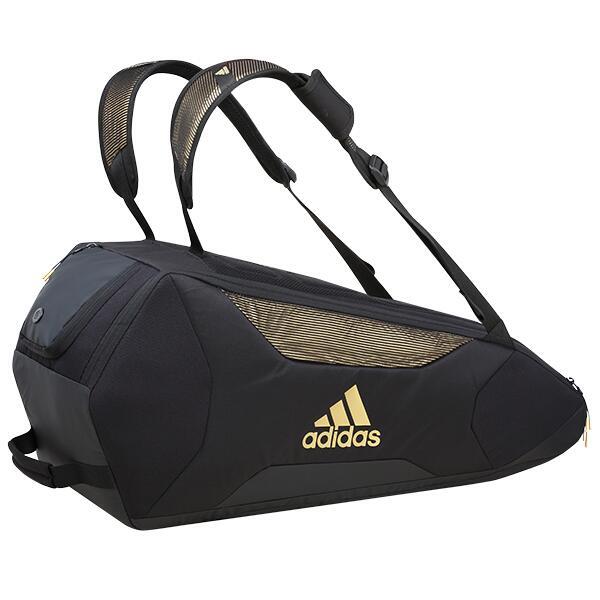 X-Symbolic 5 - 6-Racket Badminton Bag - Black/Matte Gold