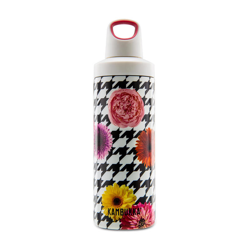 Reno Insulated Water Bottle (SS) 17oz (500ml) - Floral Patchwork