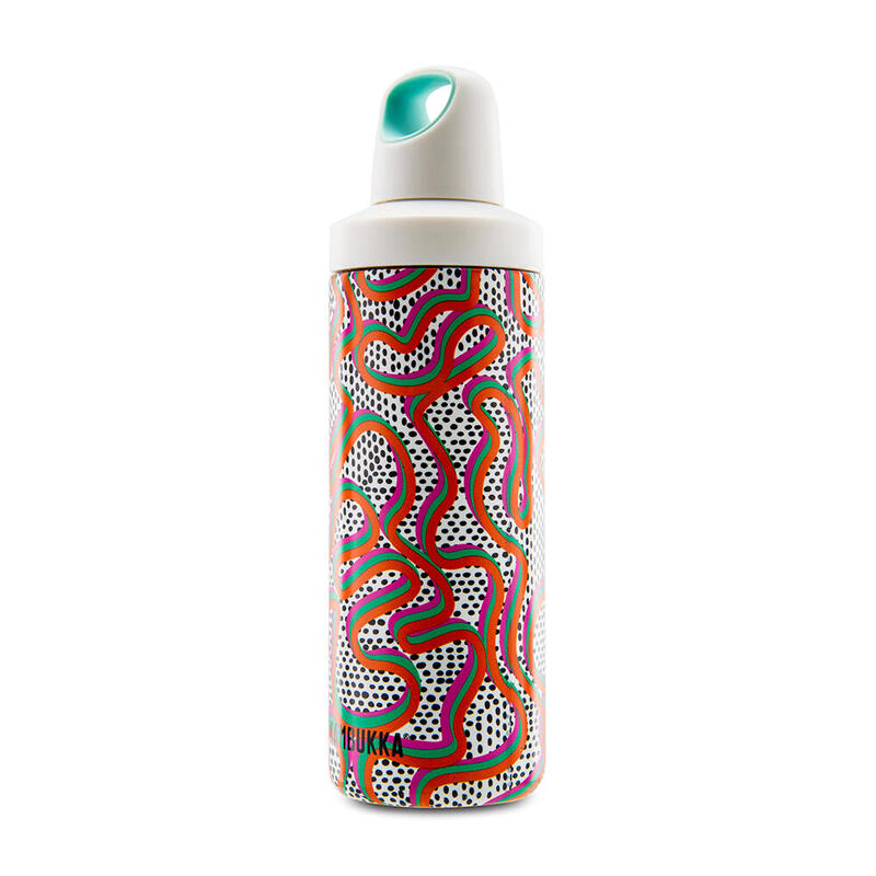 Reno Insulated Water Bottle (SS) 17oz (500ml) - Crazy For Dots