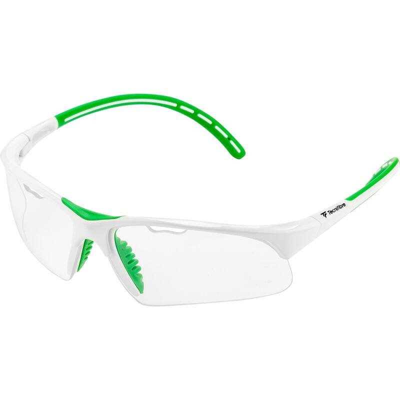 Squash Protective Eyewear - White/Green