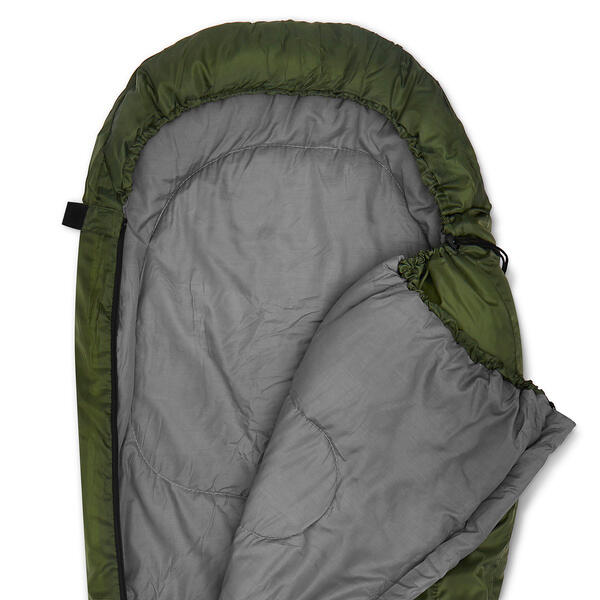 sac de dormit Cu glugă, tip mumie, Campus Pioneer 200 Dreaptă +13°C