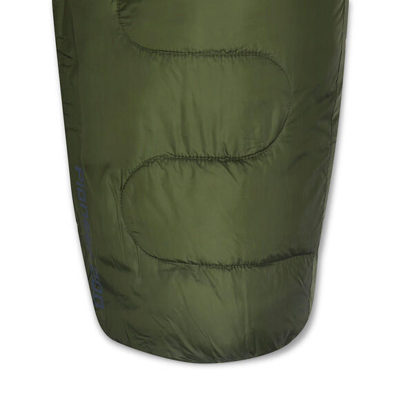 sac de dormit Cu glugă, tip mumie, Campus Pioneer 200 Dreaptă +13°C