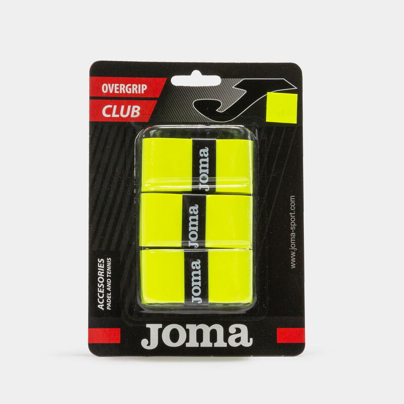 Owijka wierzchnia Joma OVERGRIP CLUB yellow 3 szt.