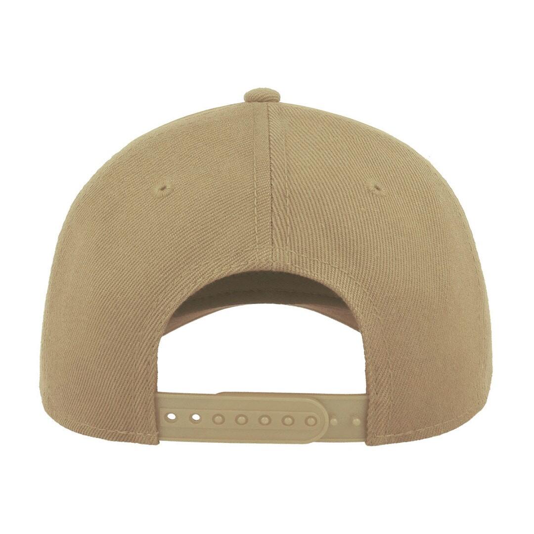 Beat Structured 6 Panel Cap (Khaki) 2/3