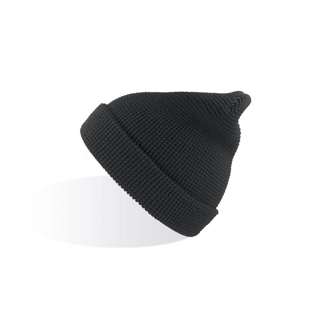 Blog Waffle Beanie (Dark Grey) 2/3