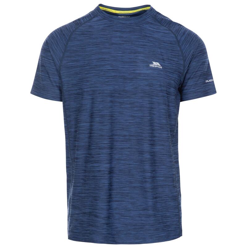 T-Shirt para Desportivo Gaffney Homem Azul Marinho Mesclado