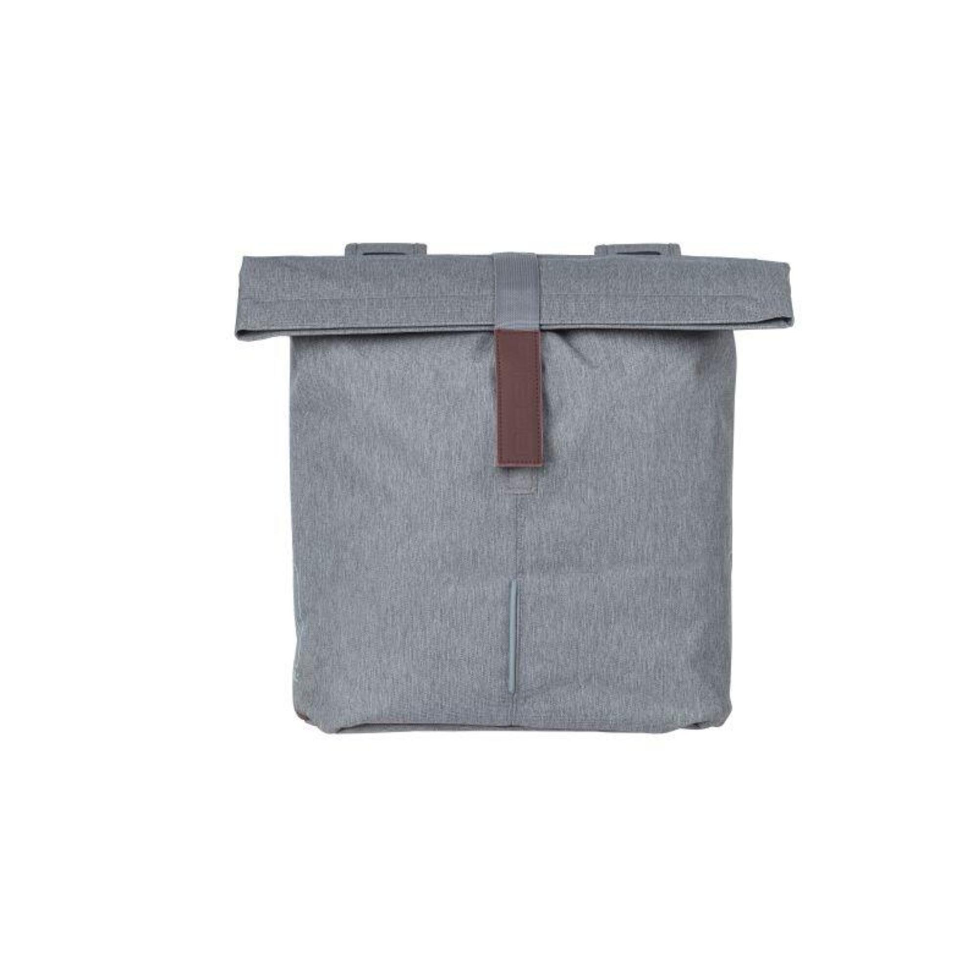 Bolsa de guardado ciclismo de ruta adulto doble Basil City, gris