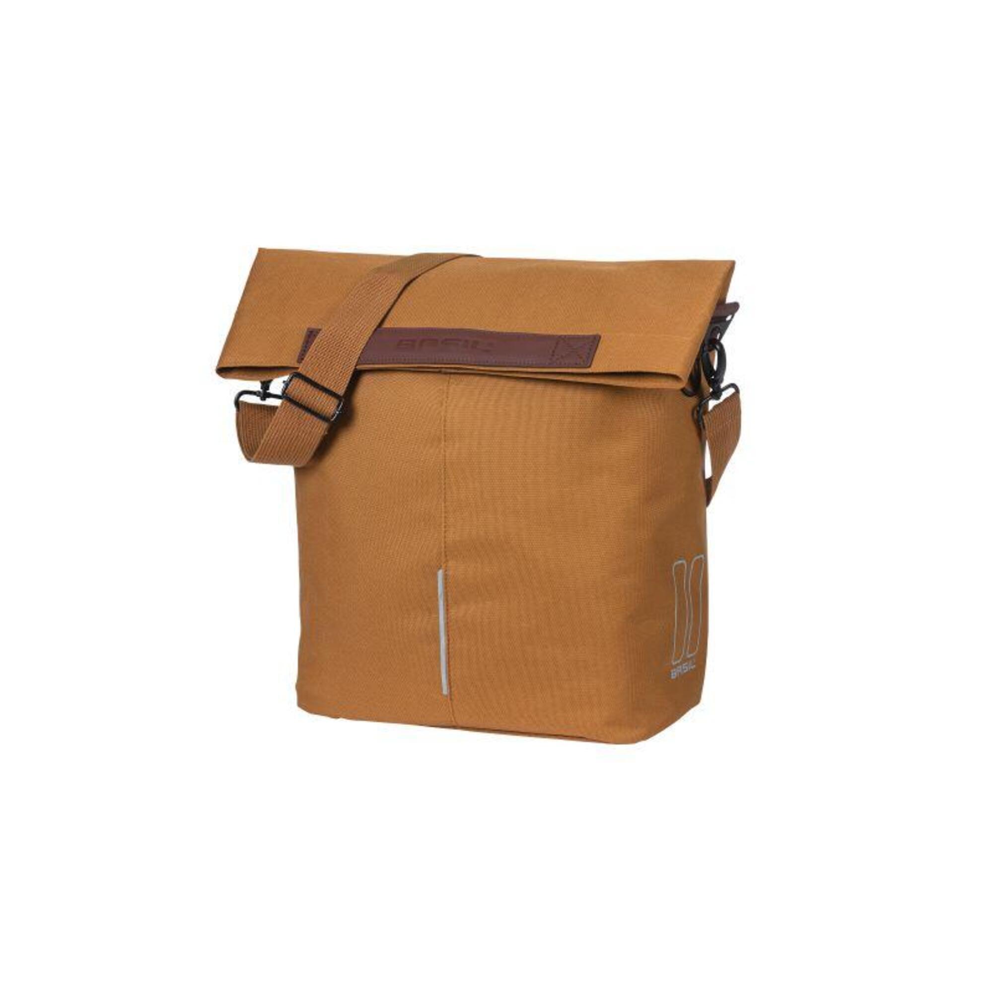 BASIL Fietstas City 14 Tot 16 Liter 30 X 18 X 49 Cm Camel Bruin