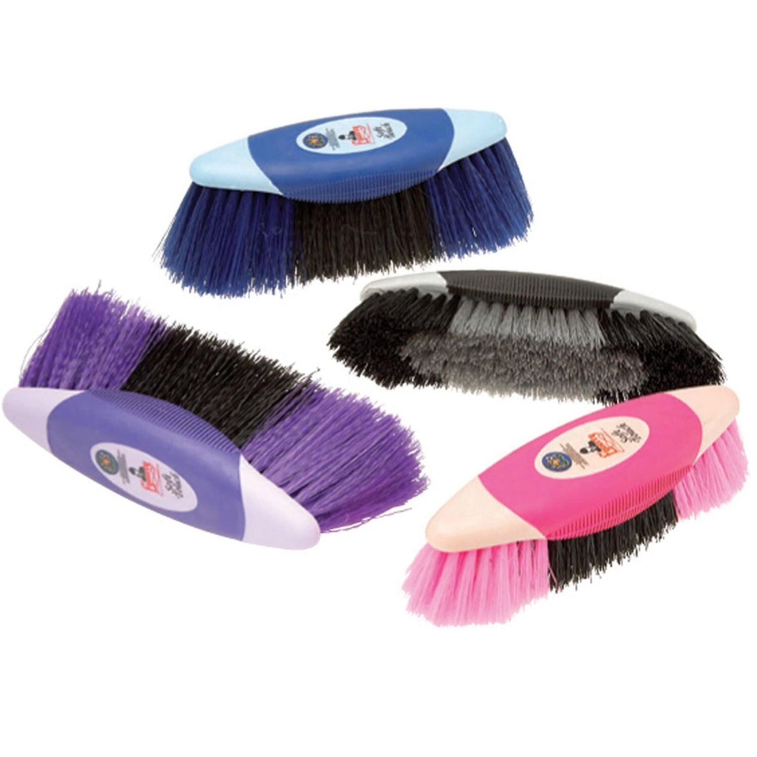 VALE BROTHERS Soft Touch Canoe Dandy Brush (Purple)