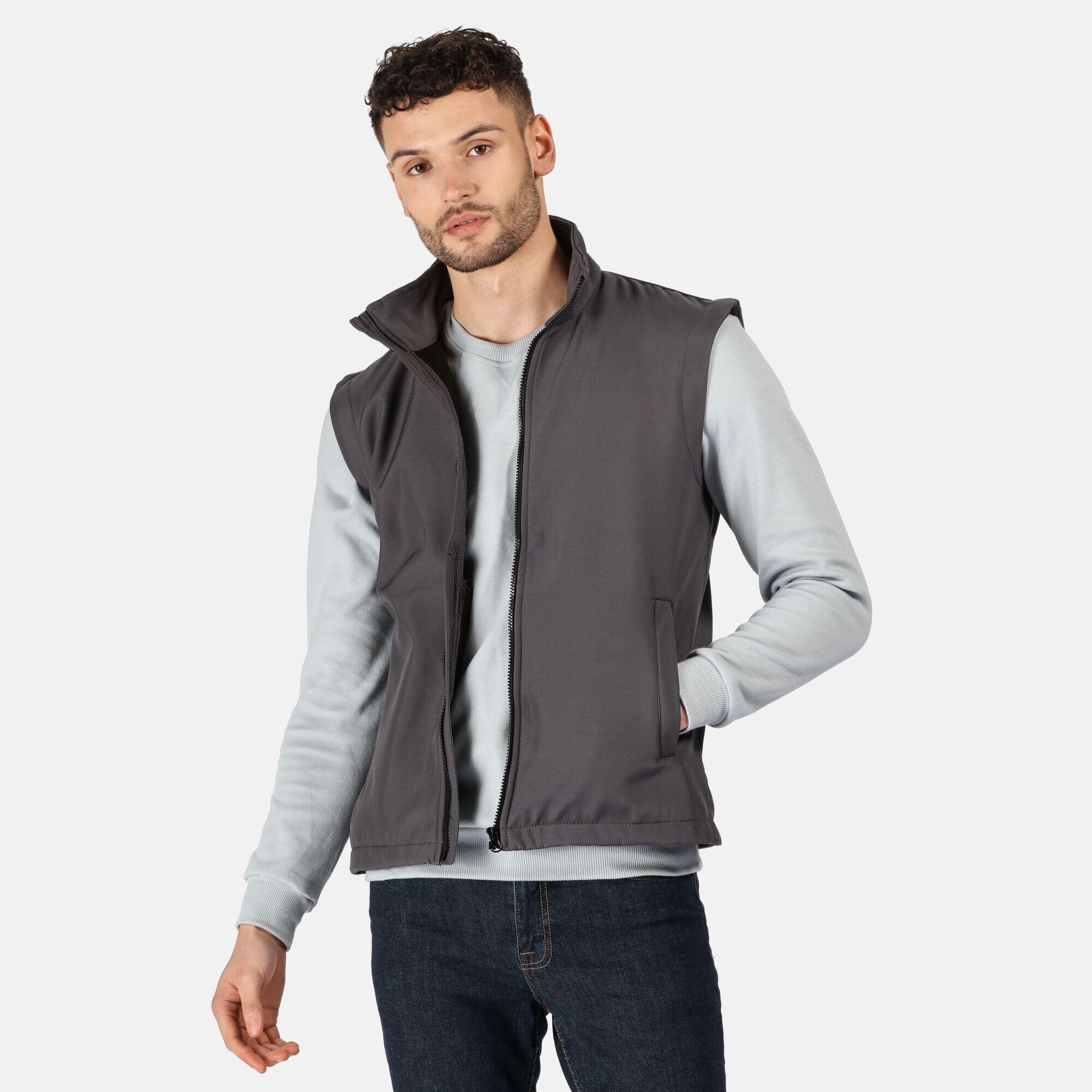 Mens Ablaze Gilet (Seal Grey/Black) 3/5